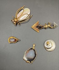 5 Alte Schmuck Konvolut