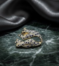 Panther Anhänger aus Gold 18