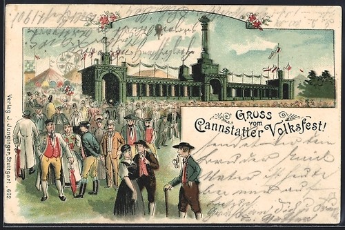Lithographie cannstatt - lithographie,