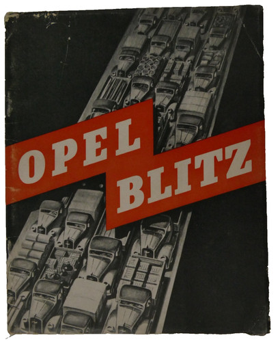 Opel blitz katalog 1951 - opel,