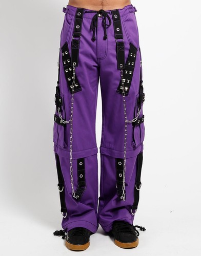 Men gothic purple cotton - purple,