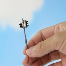 2 Stück Recht Spur H0 1:87