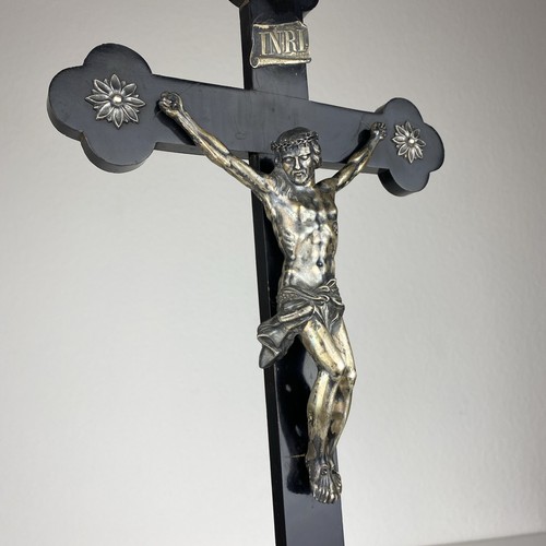 Altes silber standkreuz - altes,