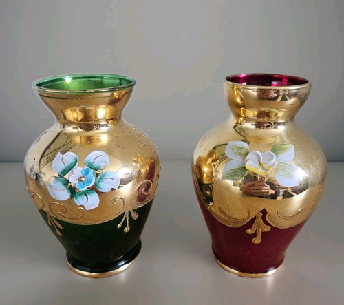 Kunstglas vasen murano - kunstglas,