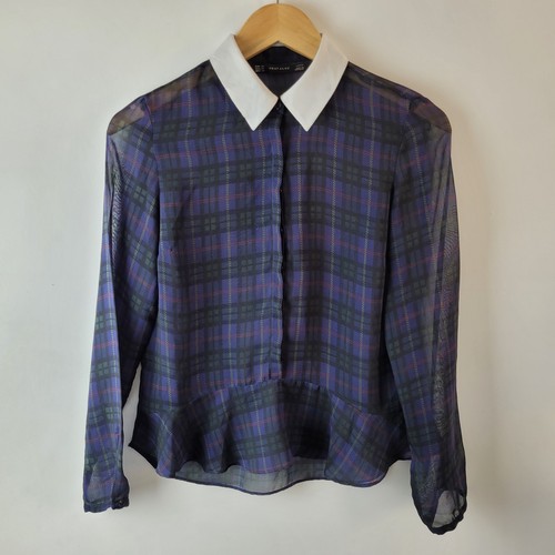 Zara damen blau grün - gr.,