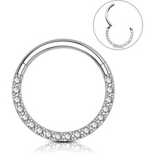 Titan Nasenpiercing Ring 16G