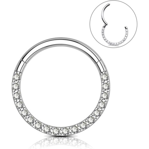 Titan nasenpiercing ring - nasenpiercing,