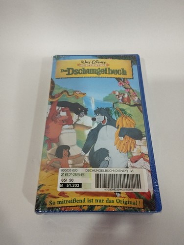 Das dschungelbuch vhs - das, vhs,