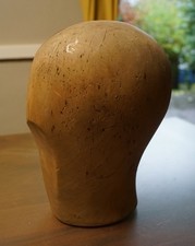 Alte Hut Form Hutform Hutmodel Perückenkopf Holz Hutmacherin Modistin