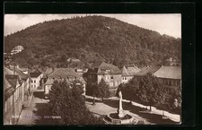 Ansichtskarte Suhl, Marktplatz