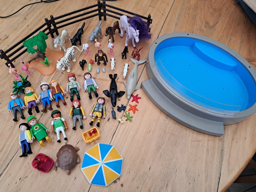 Playmobil seehund becken zoo - seehund,