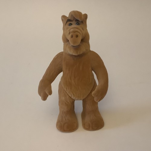Alf simba geflockte figur - geflockte, 80er
