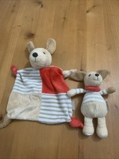 Sterntaler Schmusetuch Hund Hanno und zusätzlich Greifling mit Rasselfunktion