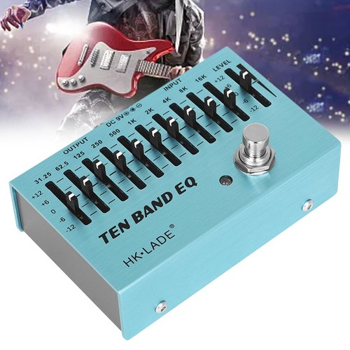 Band equalizer gitarren - 10-band,