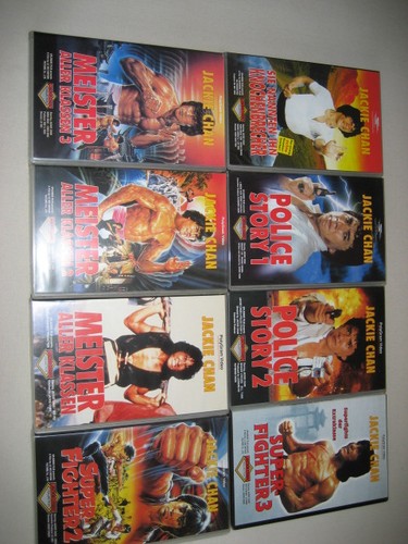 Jackie chan vhs sammlung - -, 2