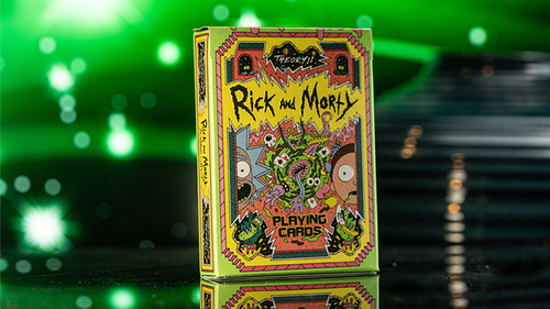 Rick morty playing cards - rick, by