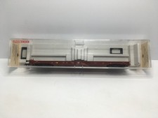 Fleischmann H0 5270, Niederflurwagen, Huckepacksystem, Profi-Kupplung, in OVP.