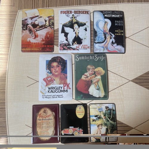 Werbe blechschilder retro - werbe,