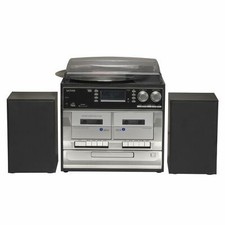 Denver MRD-166 Stereoanlage mit CD, LP, Kassettenspieler, DAB Radio, USB, SD 