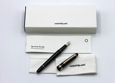 Montblanc Meisterstück 145 Füller + Tintenkonverter / Feder - M / NEU / OVP