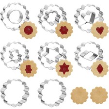 8tlg Ausstechform Linzer