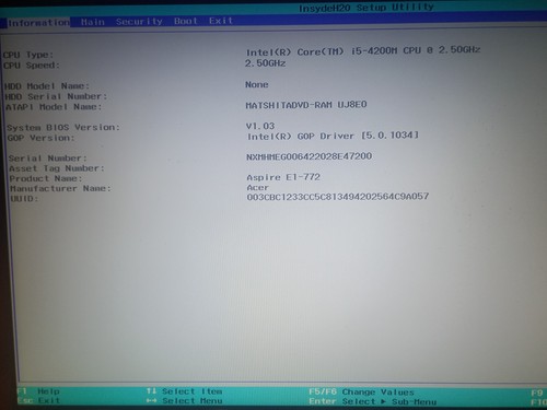 Acer aspire 772 i5 - acer,