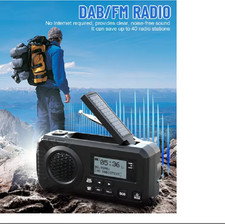 DAB376BT Crank Radio DAB+FM BT