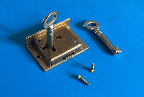 Vintage schrank messing till - till, /