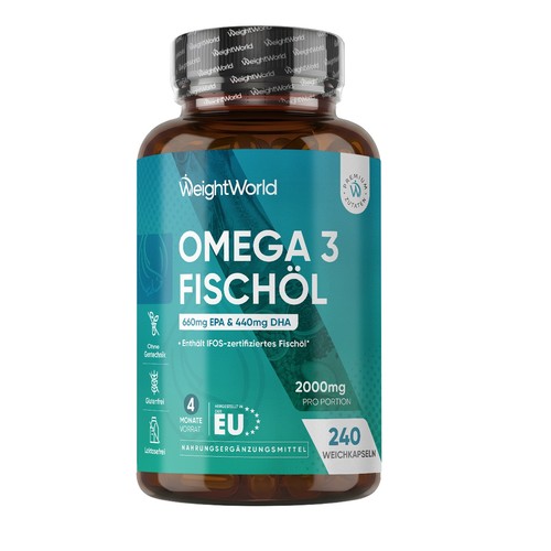 Omega fischöl 240 kapseln - 3,