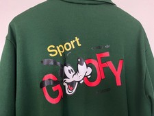 Adidas Originals Vintage oldschool RAR selten XL Sport Goofy Disney Grün Jacke
