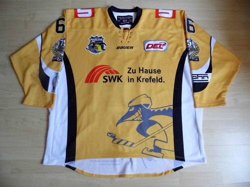 Krefeld pinguine gameworn - pinguine,