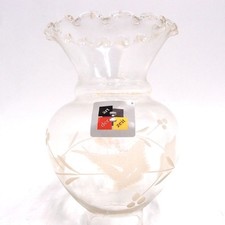 Lampenschirm 180 111 45 mm Glas Nostalgie Nachttischlampe Efeu Ranke Ersatzglas