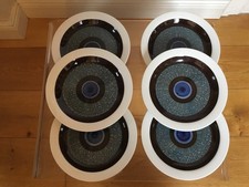 6 Stück Rörstrand  Porzellan -Keramik -Amanda  Frühstücksteller - Teller 