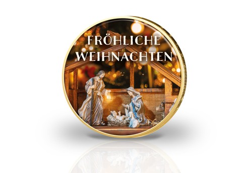 Euro vergoldet fröhliche - 2,
