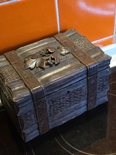 Uralte Holztruhe Schatzkiste 21x13x12cm Holzkiste