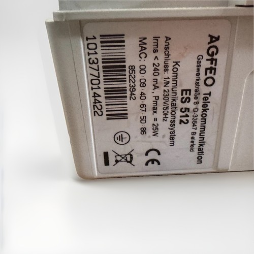 Agfeo 512 mit - es, systemtelefon