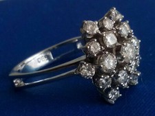 Brillantring (Weißgold 590