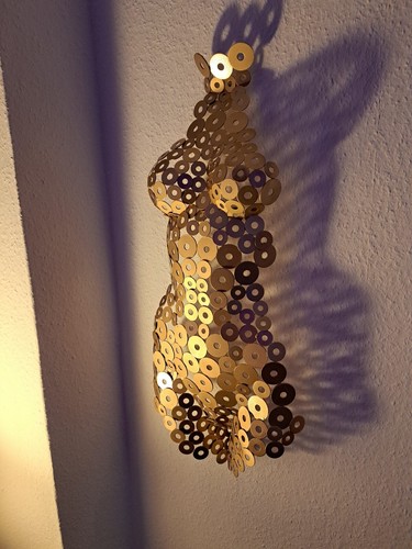 Metall wanddeko torso - wanddeko,