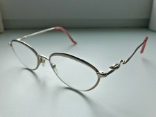 Vintage Stepper SL554 Brille Brillengestell Gold Vollrand eyeglasses