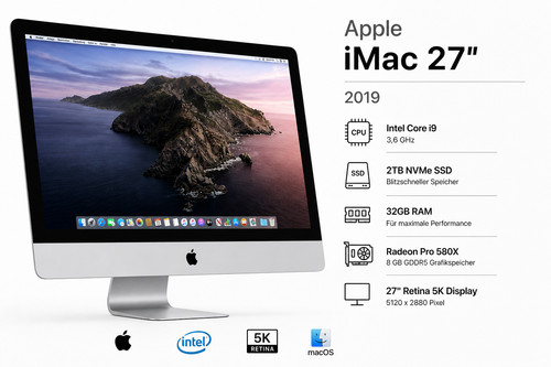 Apple imac 2019 intel - 27",