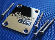 . Fender Squier Classic Vibe 70s RI Jazzbass  NECK PLATE /  Nickel