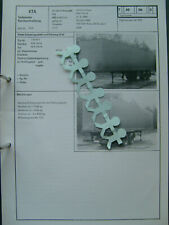 LKW IFA AH HLS 170 76 Halle Korsdorf 1989 DDR KFZ-Brief KTA Vorlage f. Zulassung