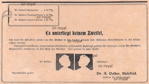 Oetker bielefeld 1904 - dr.,