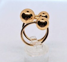 Gold Orbs Ring
