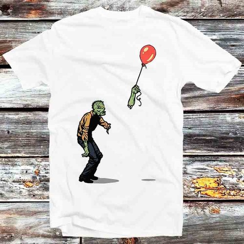 Zombie banksy mädchen herz - zombie,