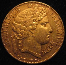 MDS FRANKREICH 20 FRANCS 1851 A "CERES", GOLD  #1