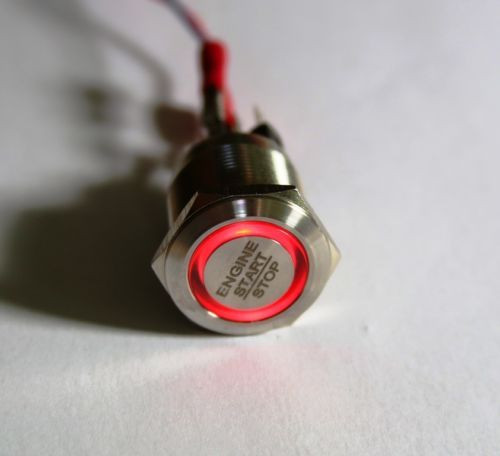 Led starterknopf rot start - led,
