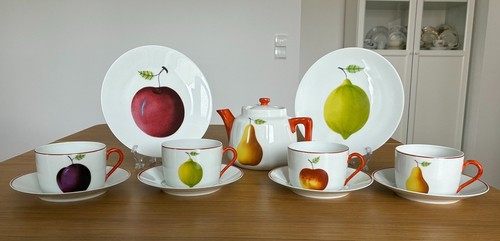 Porcelaine paris les fruits - porcelaine,