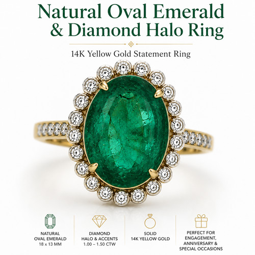 Natural green emerald diamond - natural,