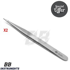 2x Uhrmacher Pinzette 12 cm